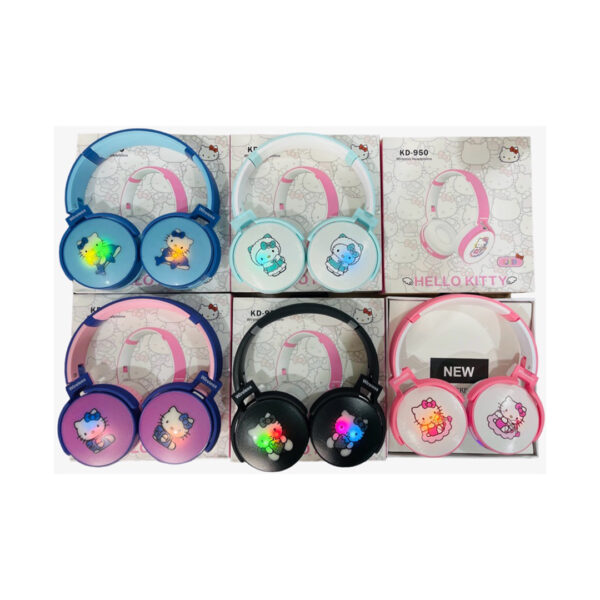 4. Diadema Bluetooth Hello Kitty KD-950_niacolombia.shop