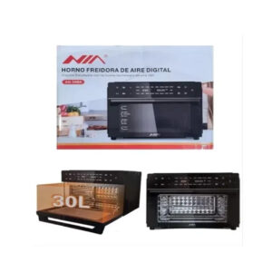 4. HORNO FREIDOR DIGITAL NIA 30 LITROS AH-30BK_niacolombia.shop