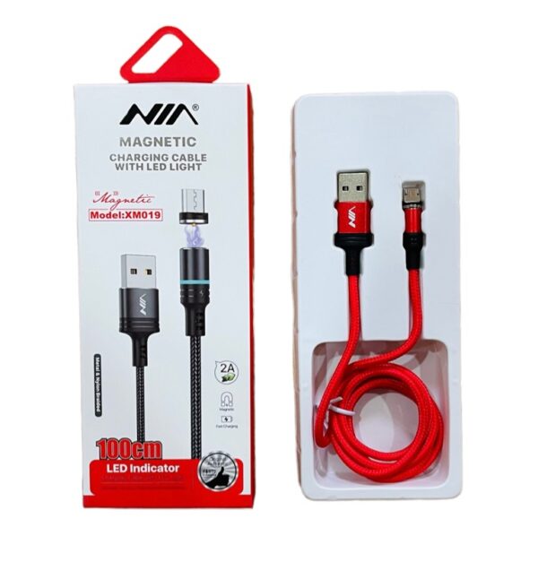 Cable De Carga Y Datos Magnetico V8 NIA XM-019_niacolombia.shop