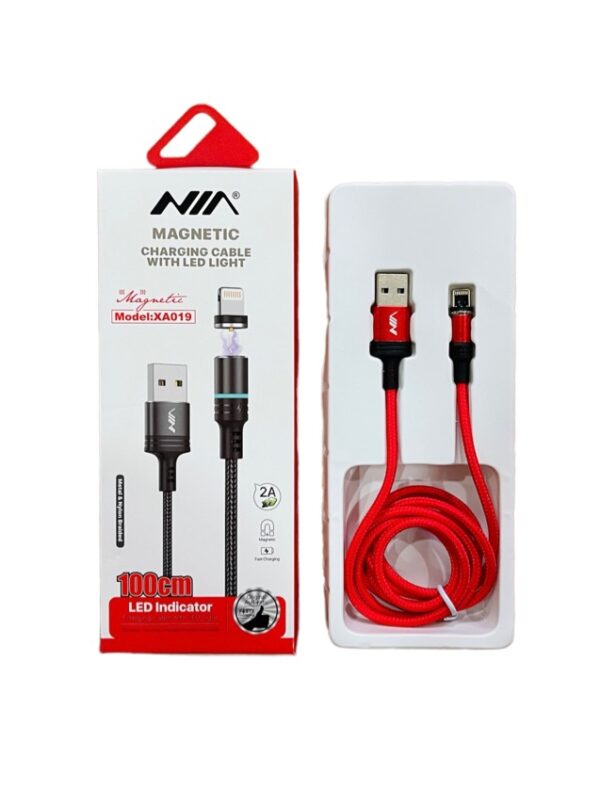 Cable De Carga Y Datos Magnetico iPhone NIA XA-019_niacolombia.shop