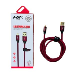Cable De Carga Y Datos iPhone Cordon NIA XA-030_niacolombia.shop