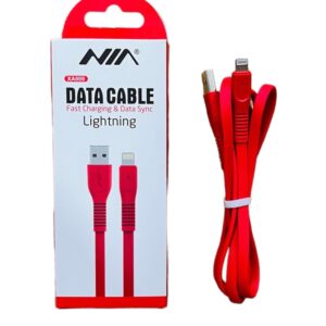 Cable De Carga Y Datos iPhone Plano NIA XA-009_niacolombia.shop