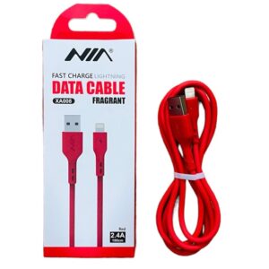 Cable De Carga Y Datos iPhone Redondo NIA XA-008_niacolombia.shop