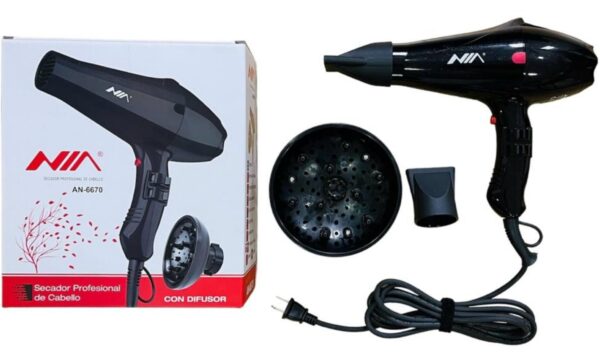 Secador Profesional NIA 1.800W AN-6670_niacolombia.shop